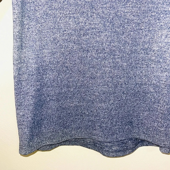 American Eagle Soft & Sexy Plush Blue Heathered V-neck Top Small Women’s - Picture 5 of 11